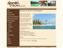 Tablet Screenshot of nordictravelbkk.com